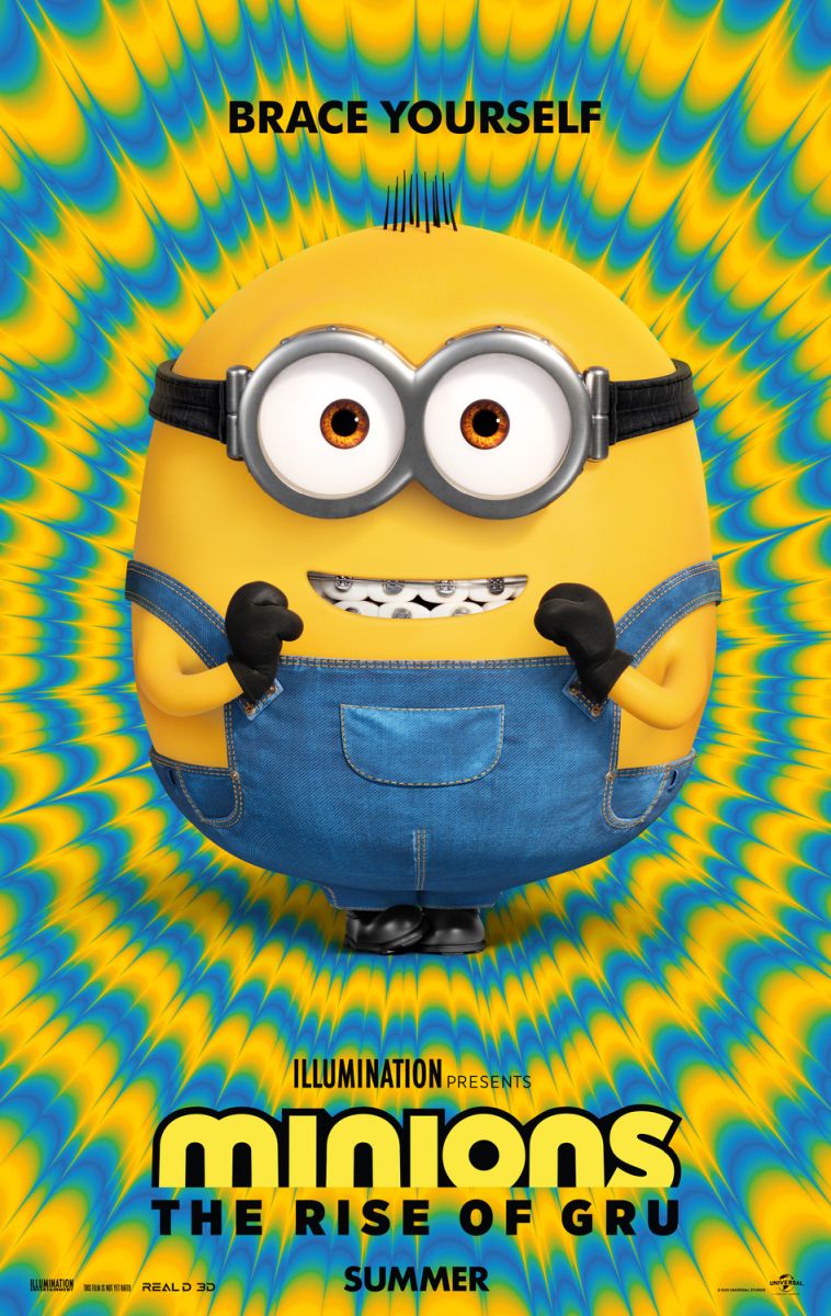 Minions: The Rise of Gru (2021) original theatrical movie poster - Advance