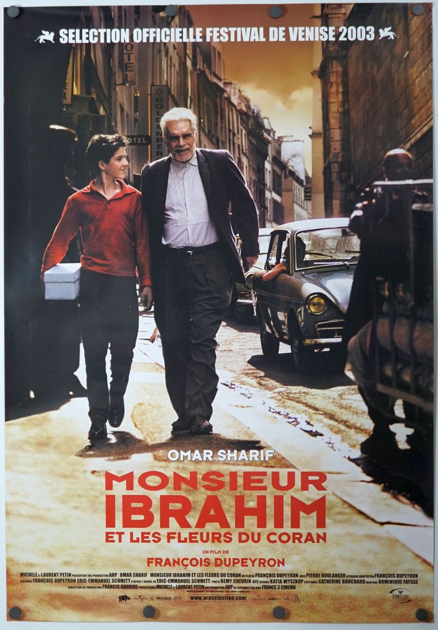 Monsieur Ibrahim (2004) original theatrical movie poster - Final - French Language