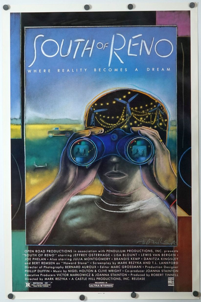 South of Reno (1988) original theatrical movie poster - Final