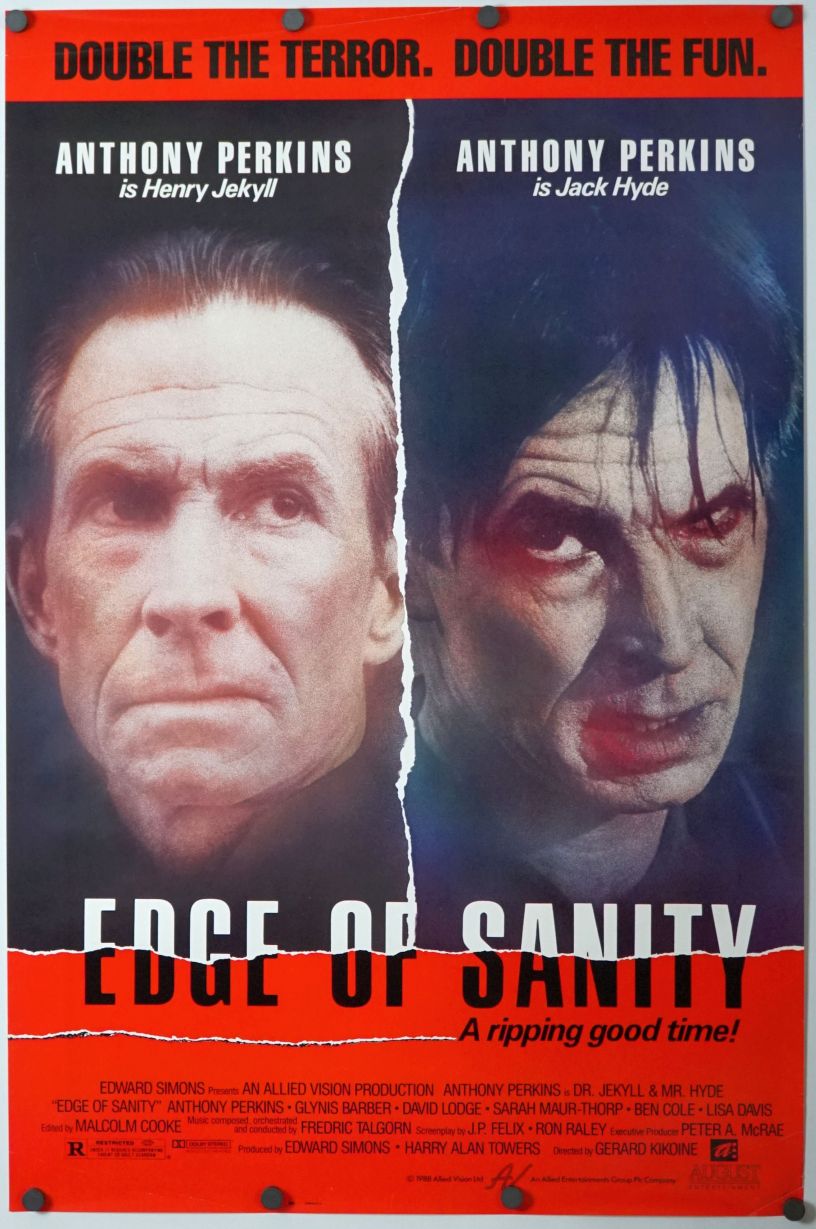 Edge of Sanity (1989) original theatrical movie poster - Final