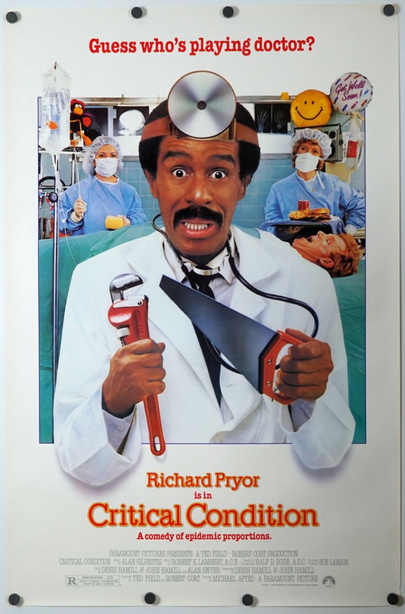 Critical Condition (1987) original theatrical movie poster - Final
