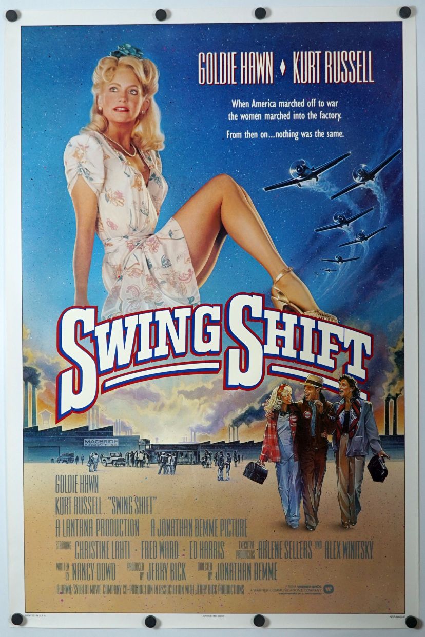 Swing Shift (1984) original theatrical movie poster - Final