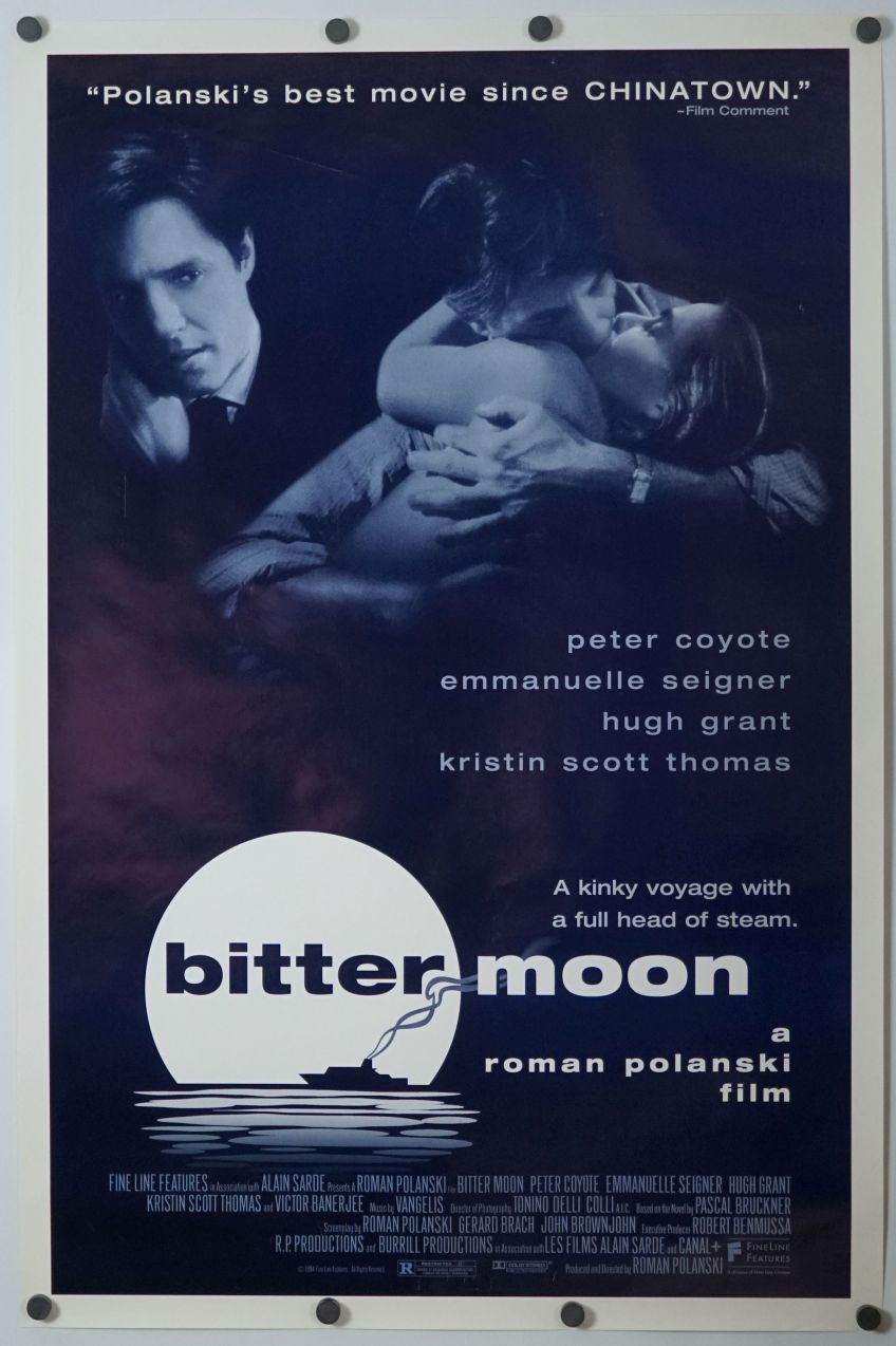 Bitter Moon (1994) original theatrical movie poster - Final