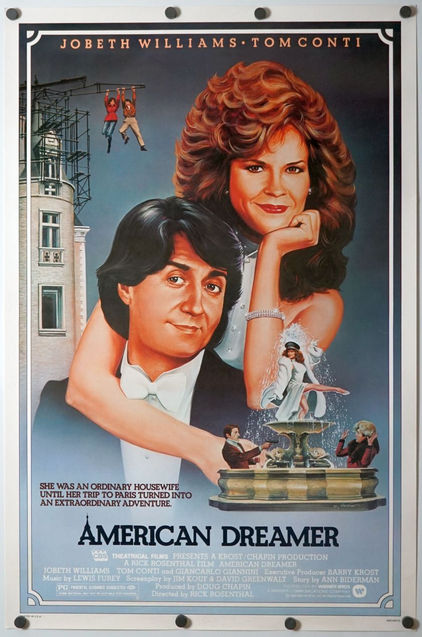 American Dreamer (1984) original theatrical movie poster - Final