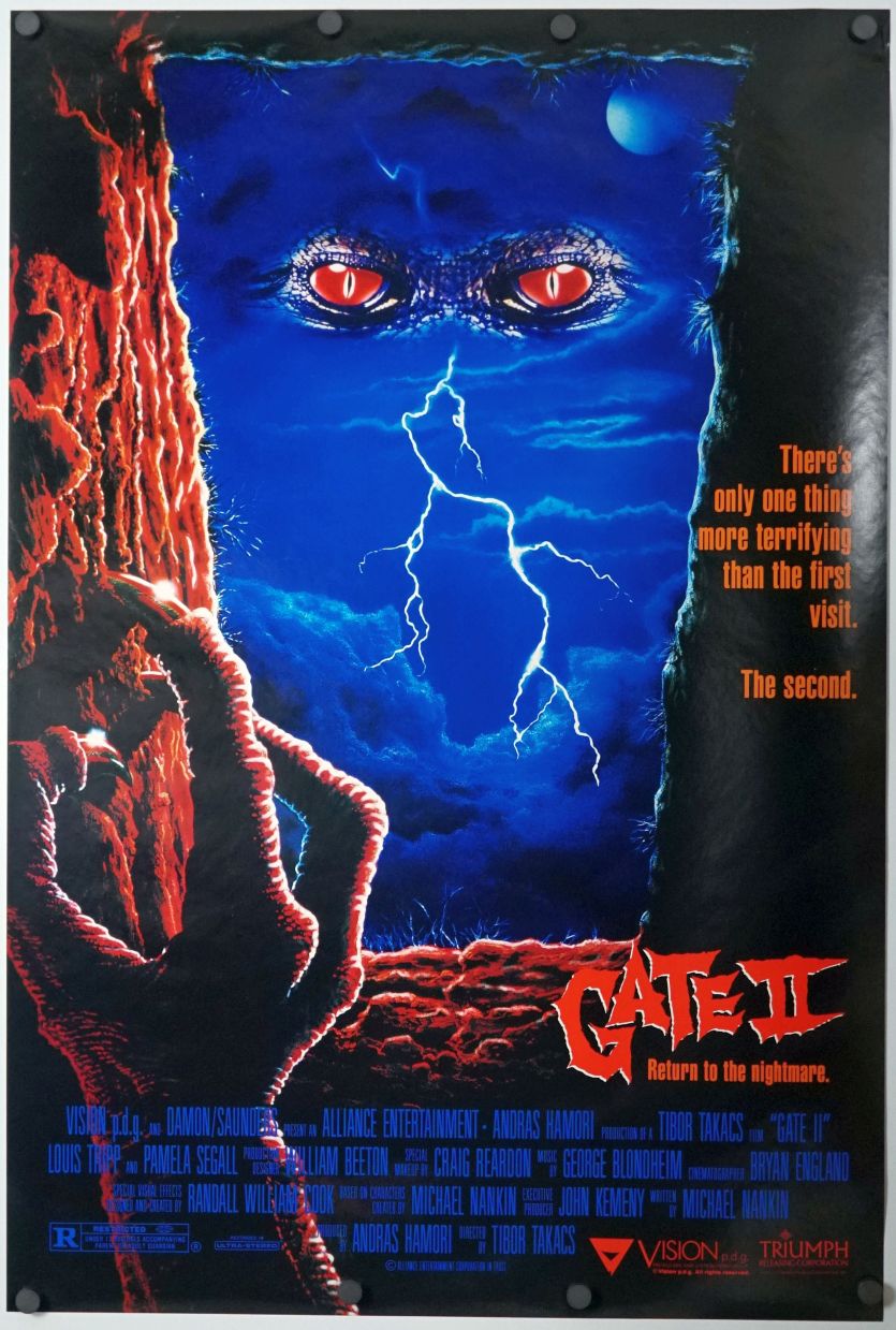 Gate 2: The Trespassers (1992) original theatrical movie poster - Final