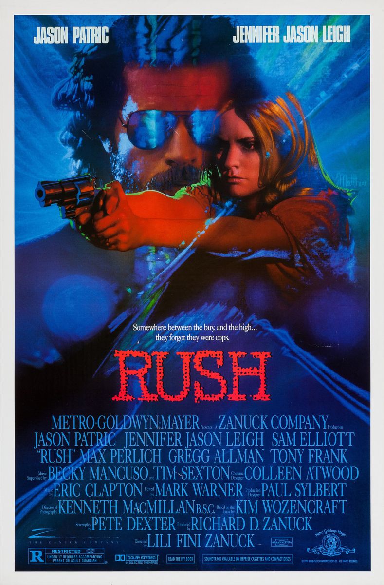 Rush (1991) original theatrical movie poster - Final