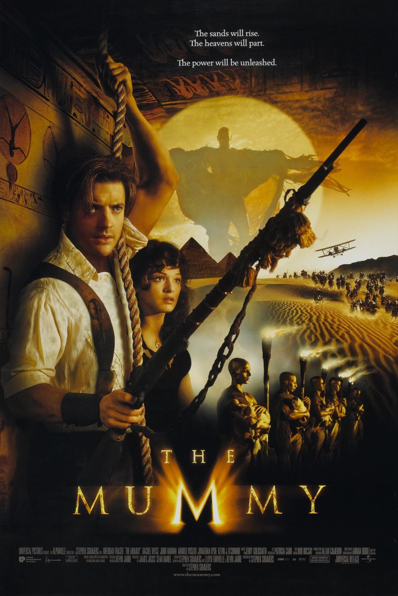 The Mummy (1999) original theatrical movie poster - International Final