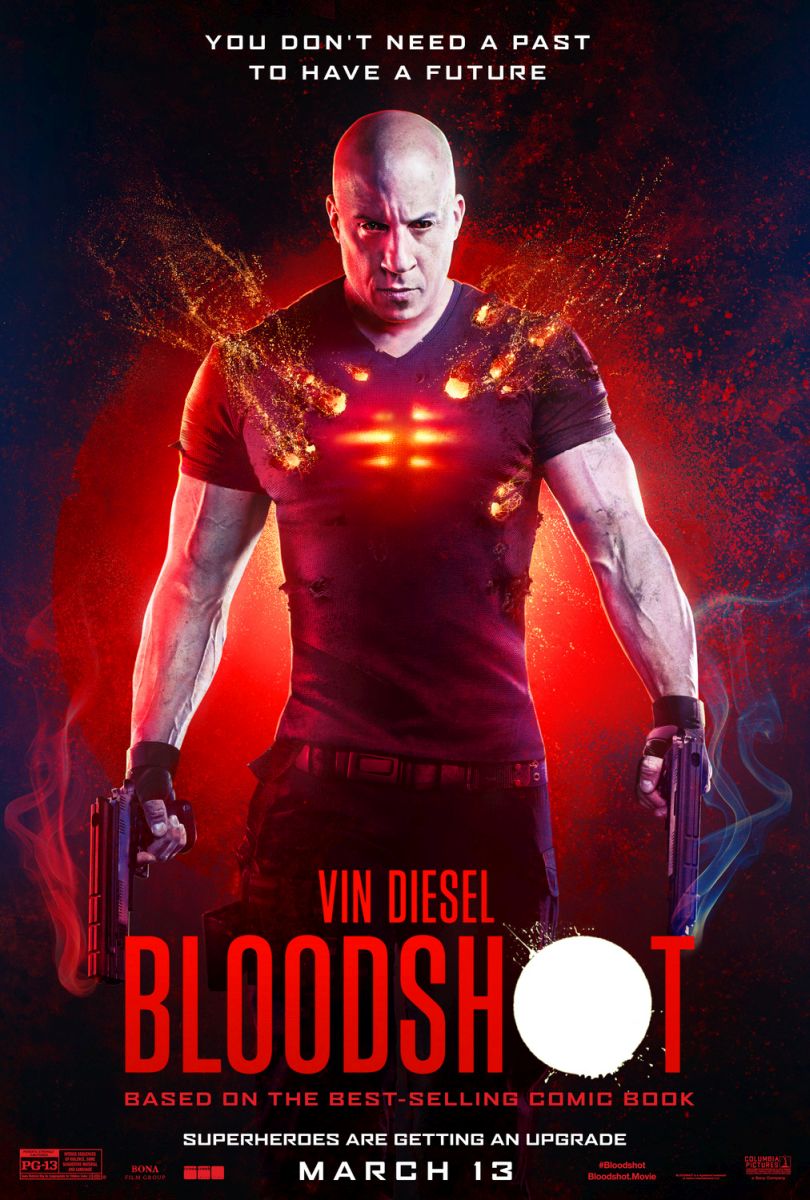 Bloodshot (2020) original theatrical movie poster - Final