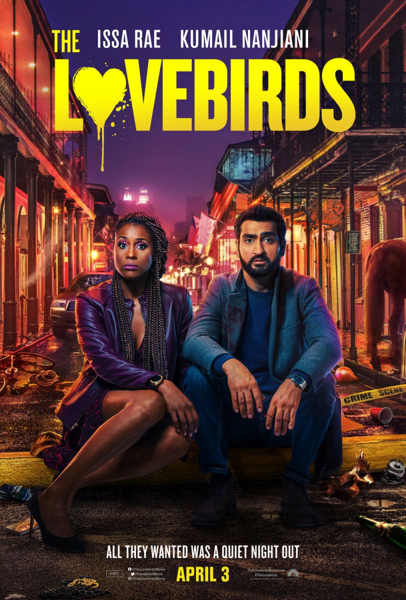 The Lovebirds (2020) original theatrical movie poster - Advance