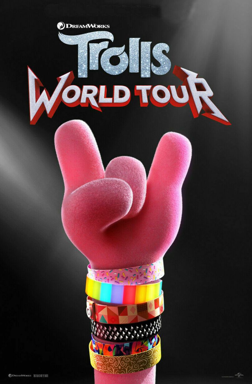 Trolls World Tour (2020) original theatrical movie poster - Advance Style A