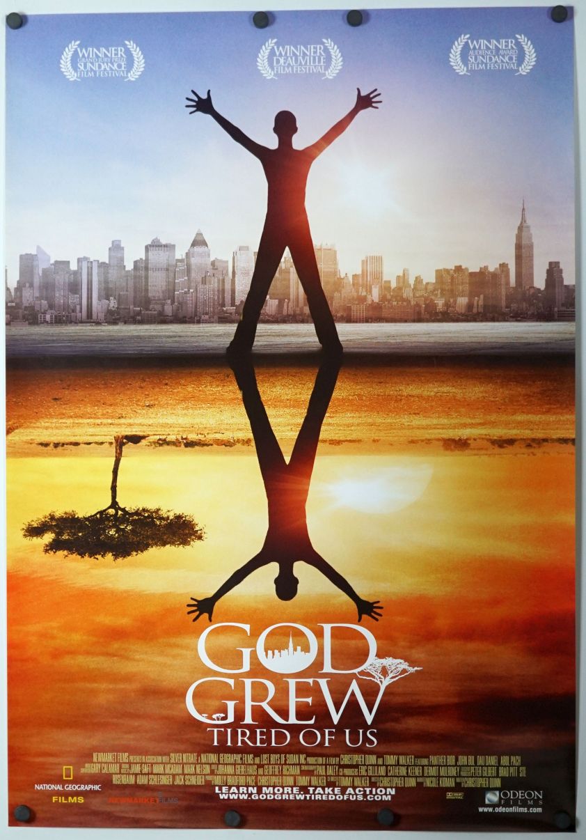 God Grew Tired of Us (2007) original theatrical movie poster - Final