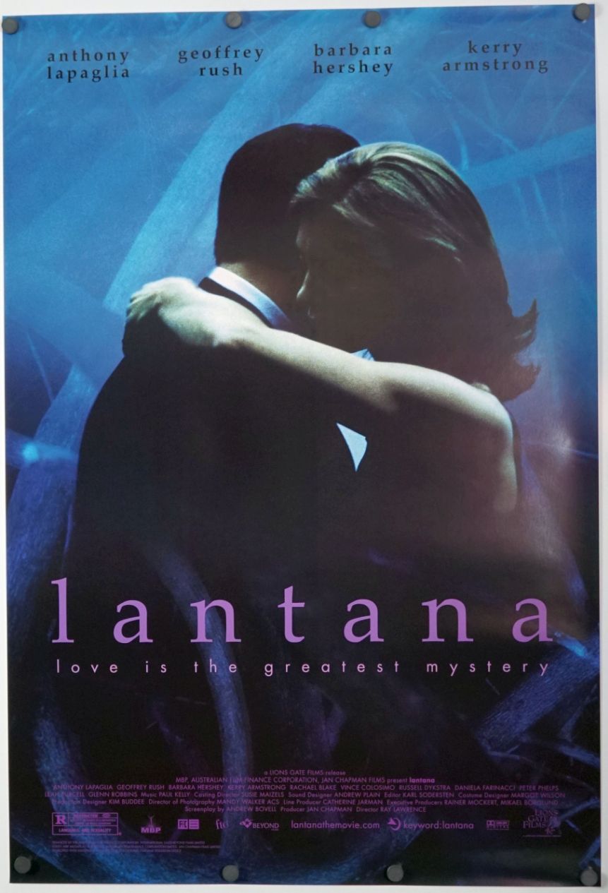 Lantana (2002) original theatrical movie poster - Final