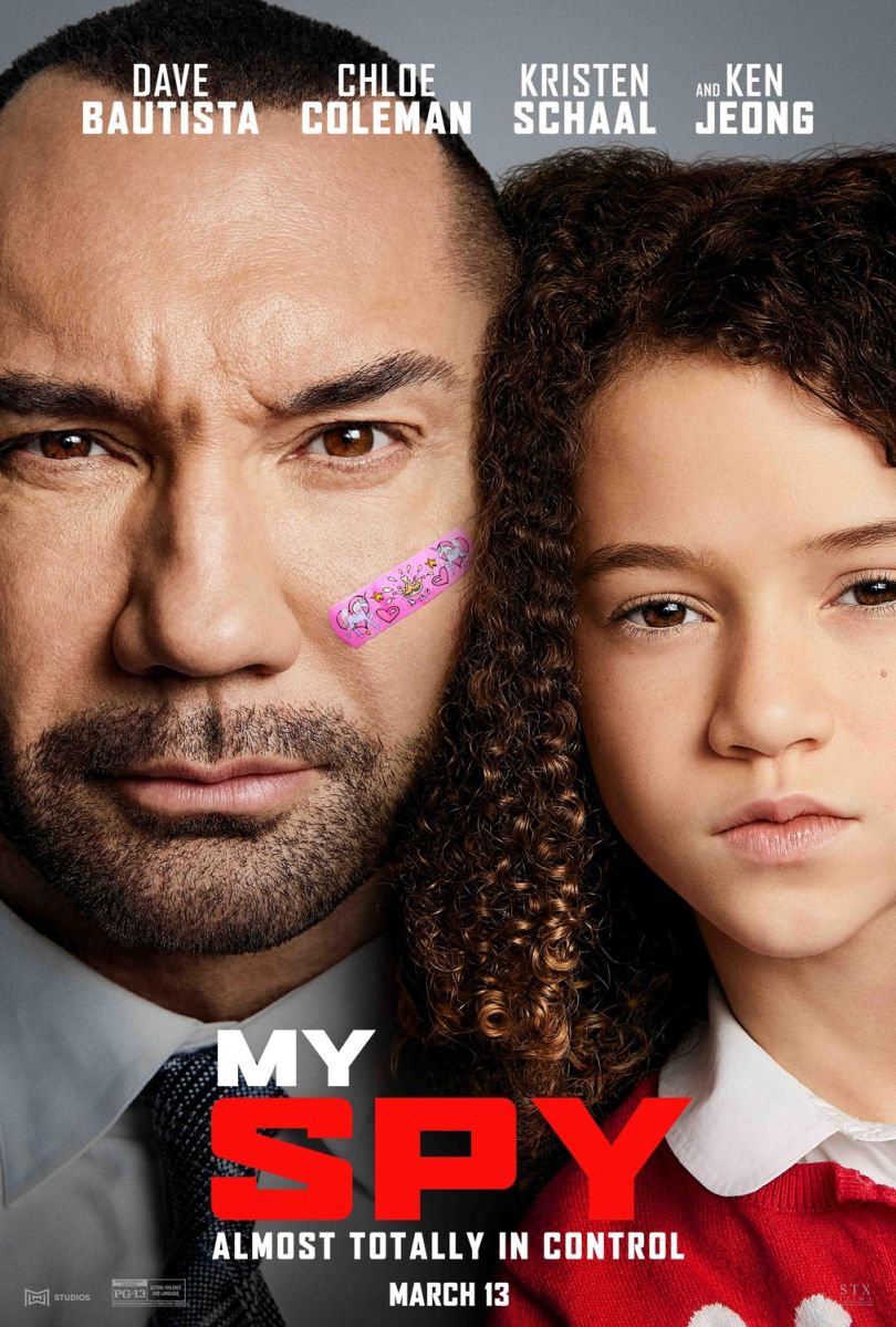 My Spy (2020) original theatrical movie poster - Style B