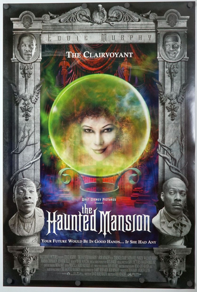 The Haunted Mansion (2003) original theatrical movie poster - International Style B