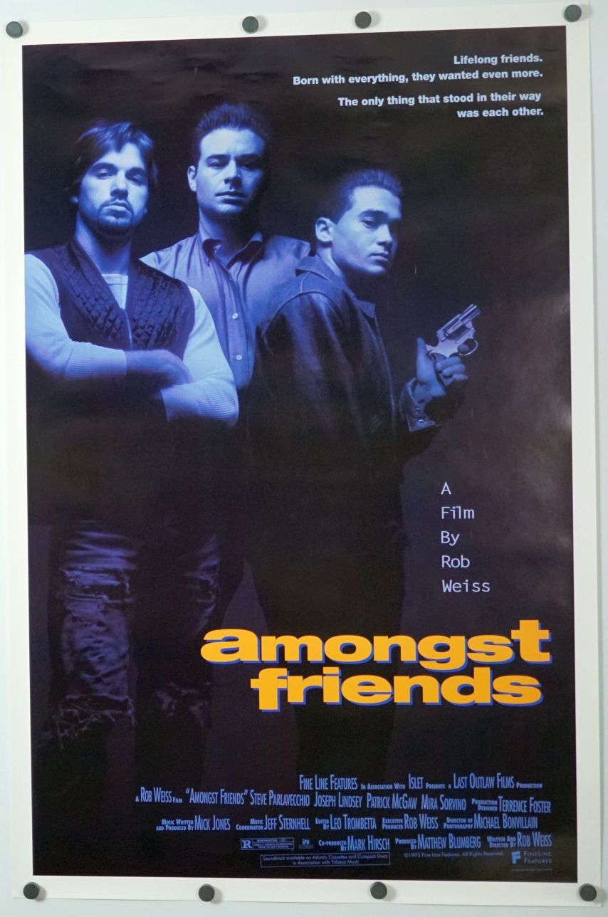 Amongst Friends (1993) original theatrical movie poster - Final
