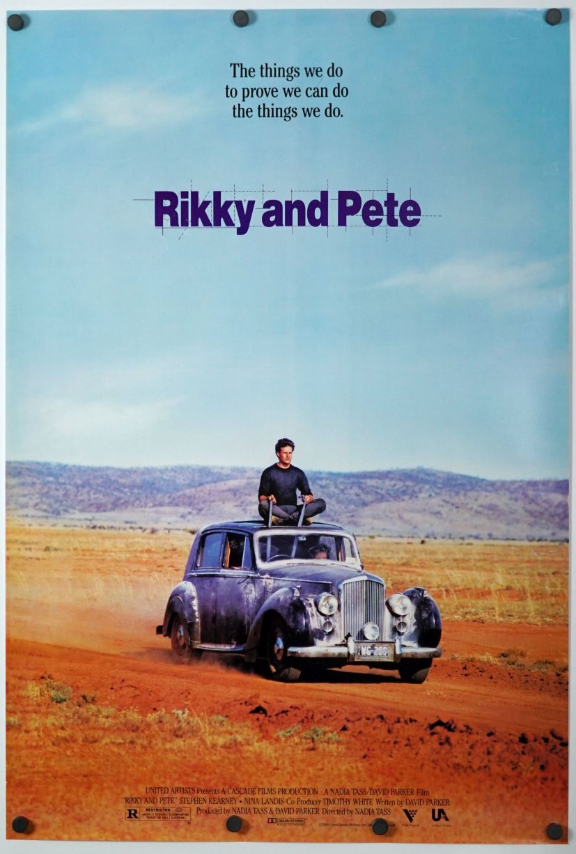 Rikky and Pete (1988) original theatrical movie poster - Final