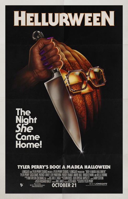 Boo! A Madea Halloween (2016) original theatrical movie poster - Advance
