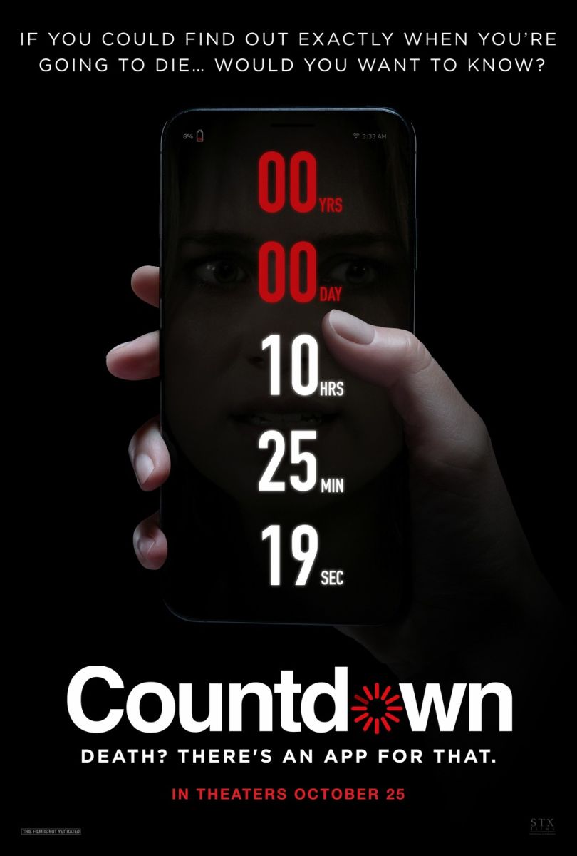 Countdown (2019) original theatrical movie poster - Final