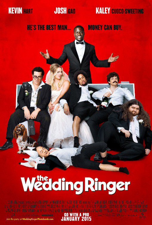 The Wedding Ringer (2015) original theatrical movie poster - Final