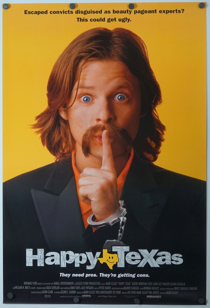 Happy, Texas (1999) original theatrical movie poster - Final