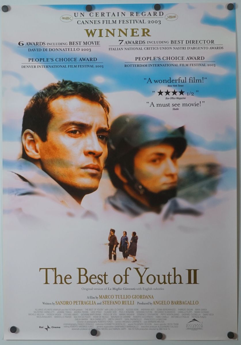 The Best of Youth (2003) original theatrical movie poster - Style B