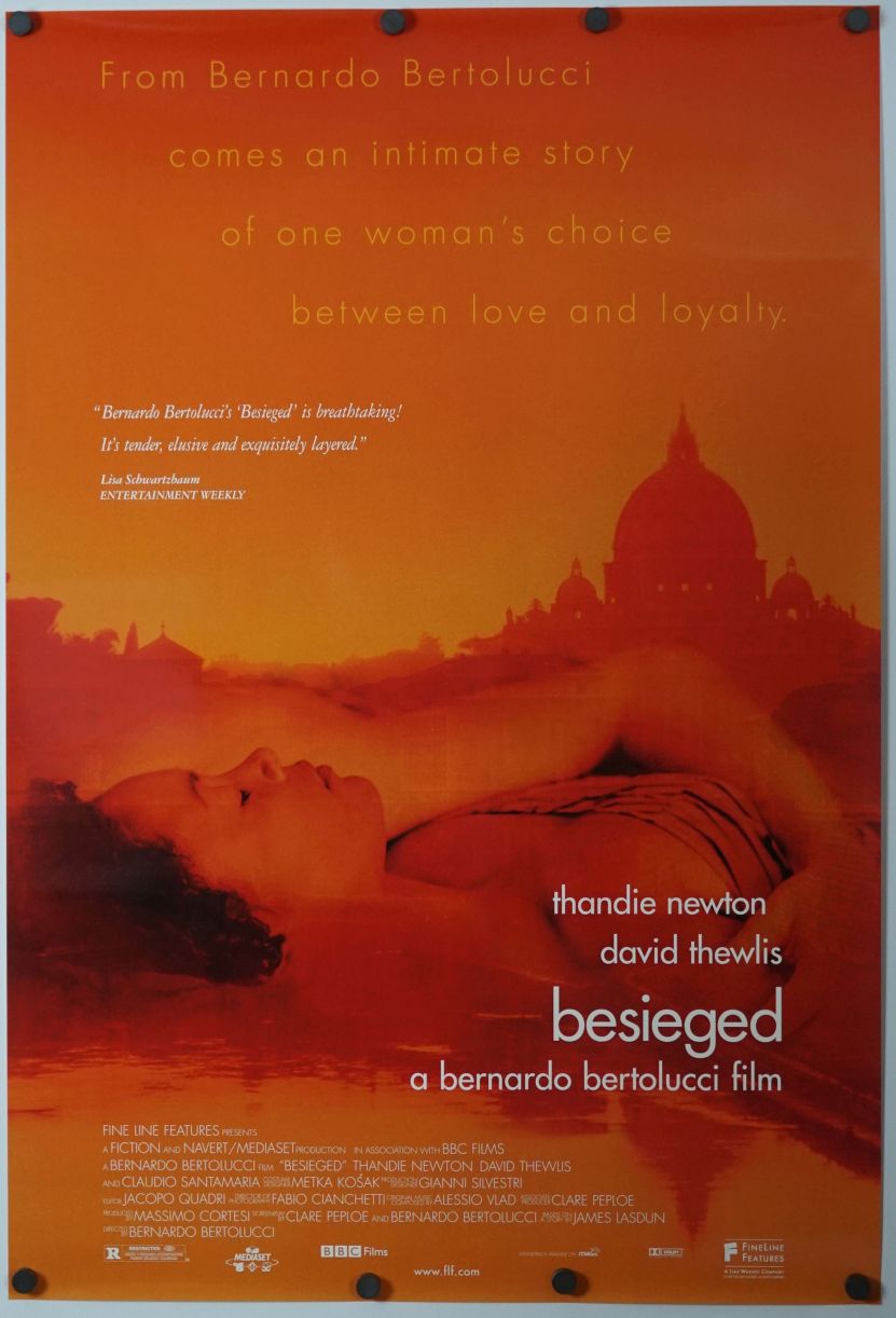 Besieged (1999) original theatrical movie poster - Final
