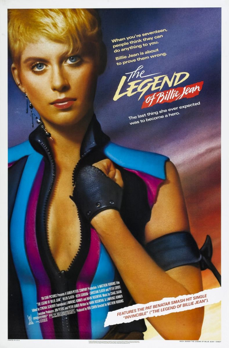 The Legend of Billie Jean (1985) original theatrical movie poster - Final