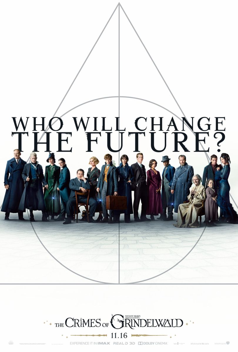 Fantastic Beasts and Where to Find Them 2 (2018) original theatrical movie poster - Advance
