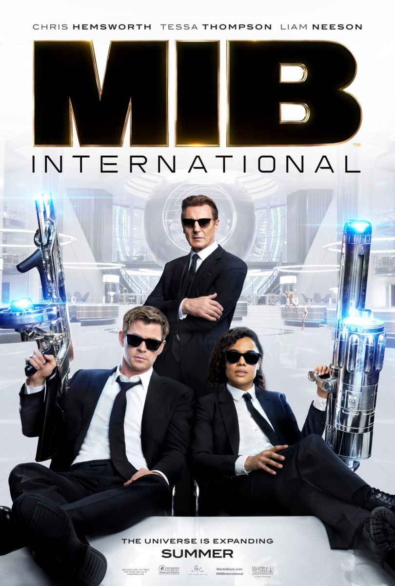 Men in Black: International (2019) original theatrical movie poster - Advance