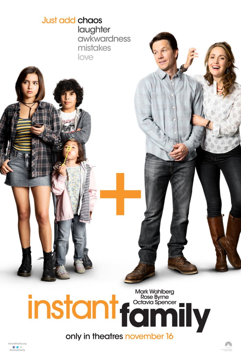Instant Family (2018) original theatrical movie poster - Advance