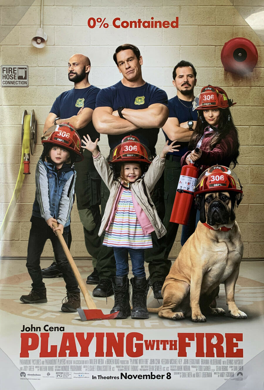 Playing with Fire (2019) original theatrical movie poster - Final
