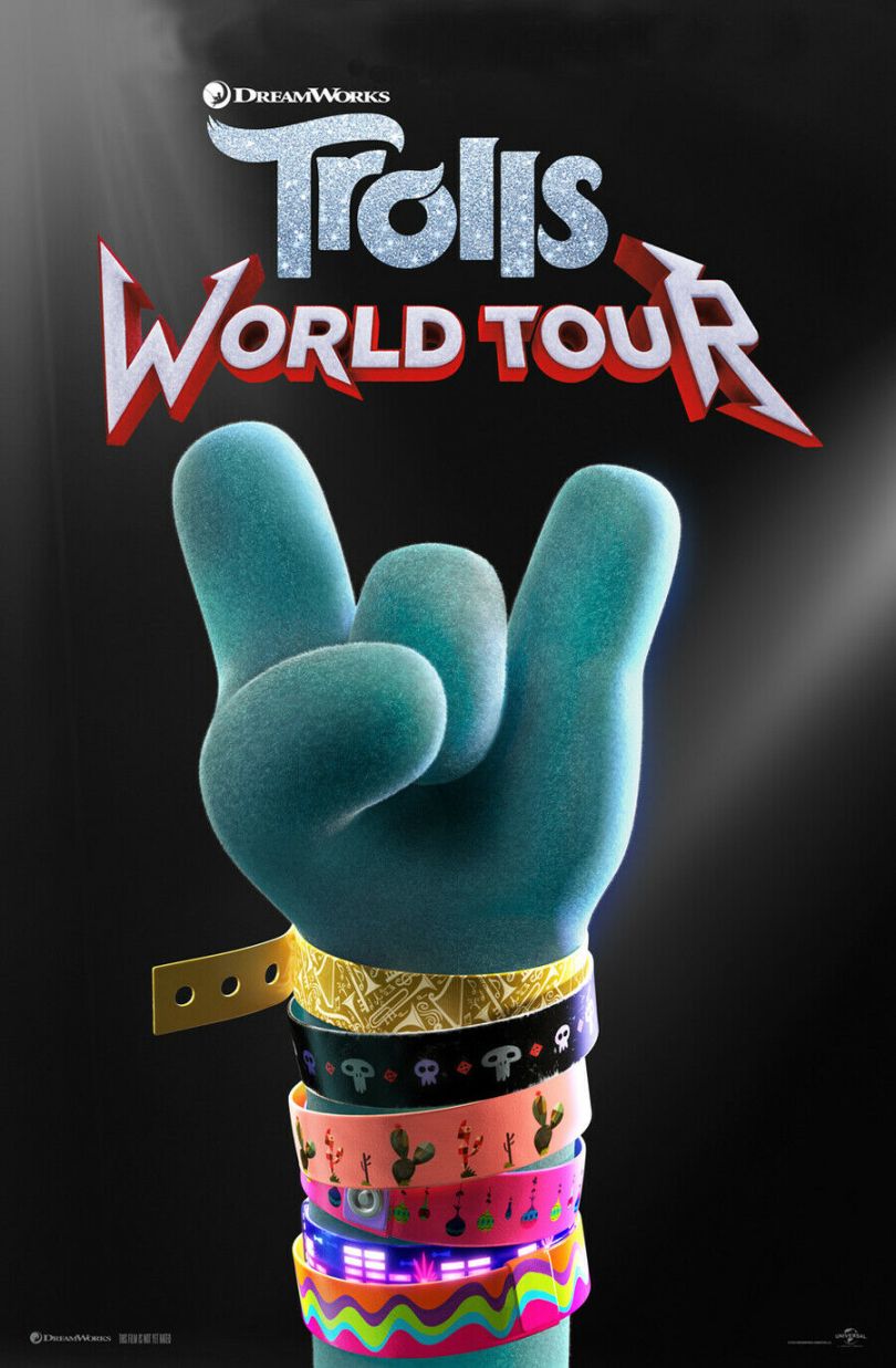 Trolls World Tour (2020) original theatrical movie poster - Advance Style B