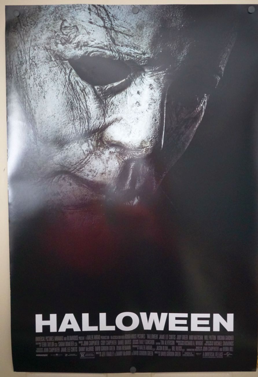 Halloween (2018) original theatrical movie poster - Final