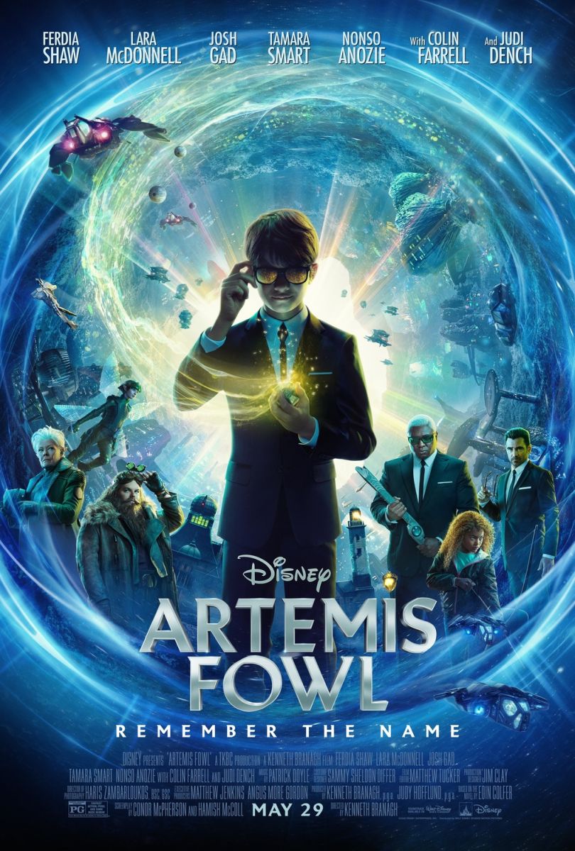 Artemis Fowl (2020) original theatrical movie poster - Final