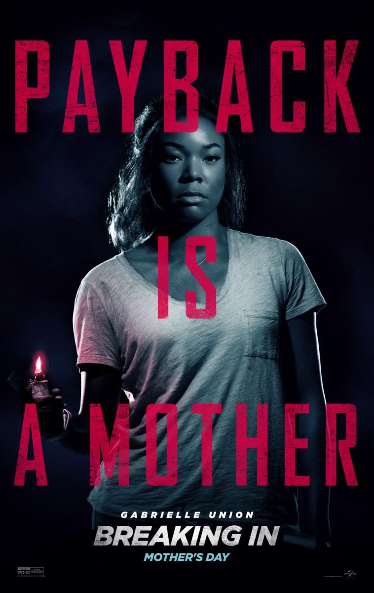 Breaking In (2018) original theatrical movie poster - Advance