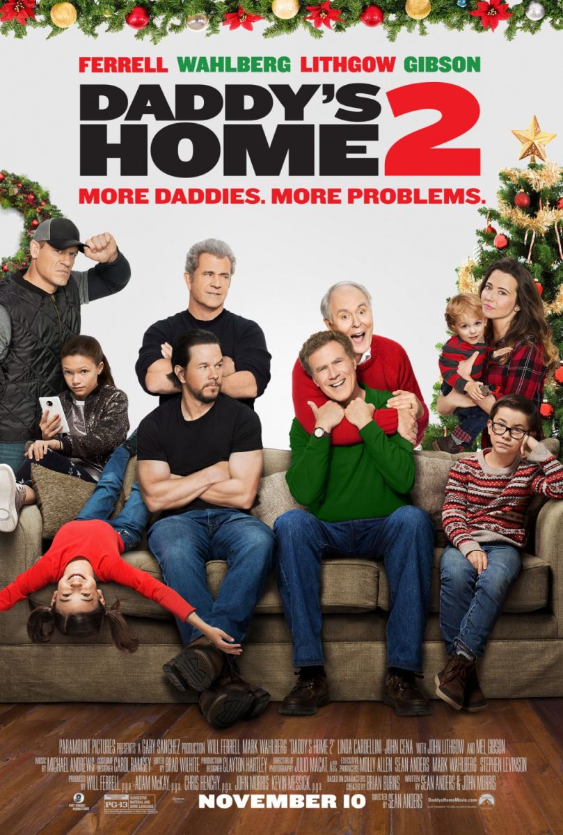 Daddy's Home 2 (2017) original theatrical movie poster - Final