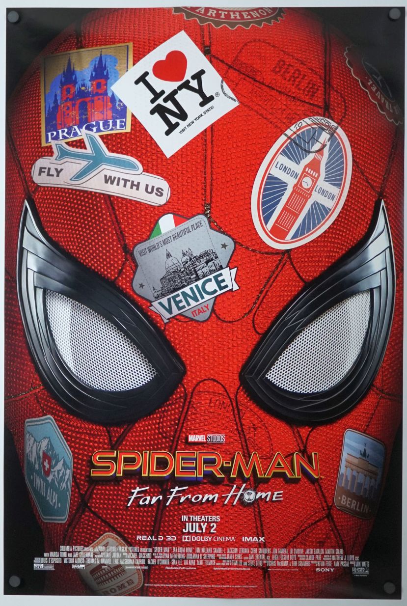 Spider-Man: Far from Home (2019) original theatrical movie poster - Final