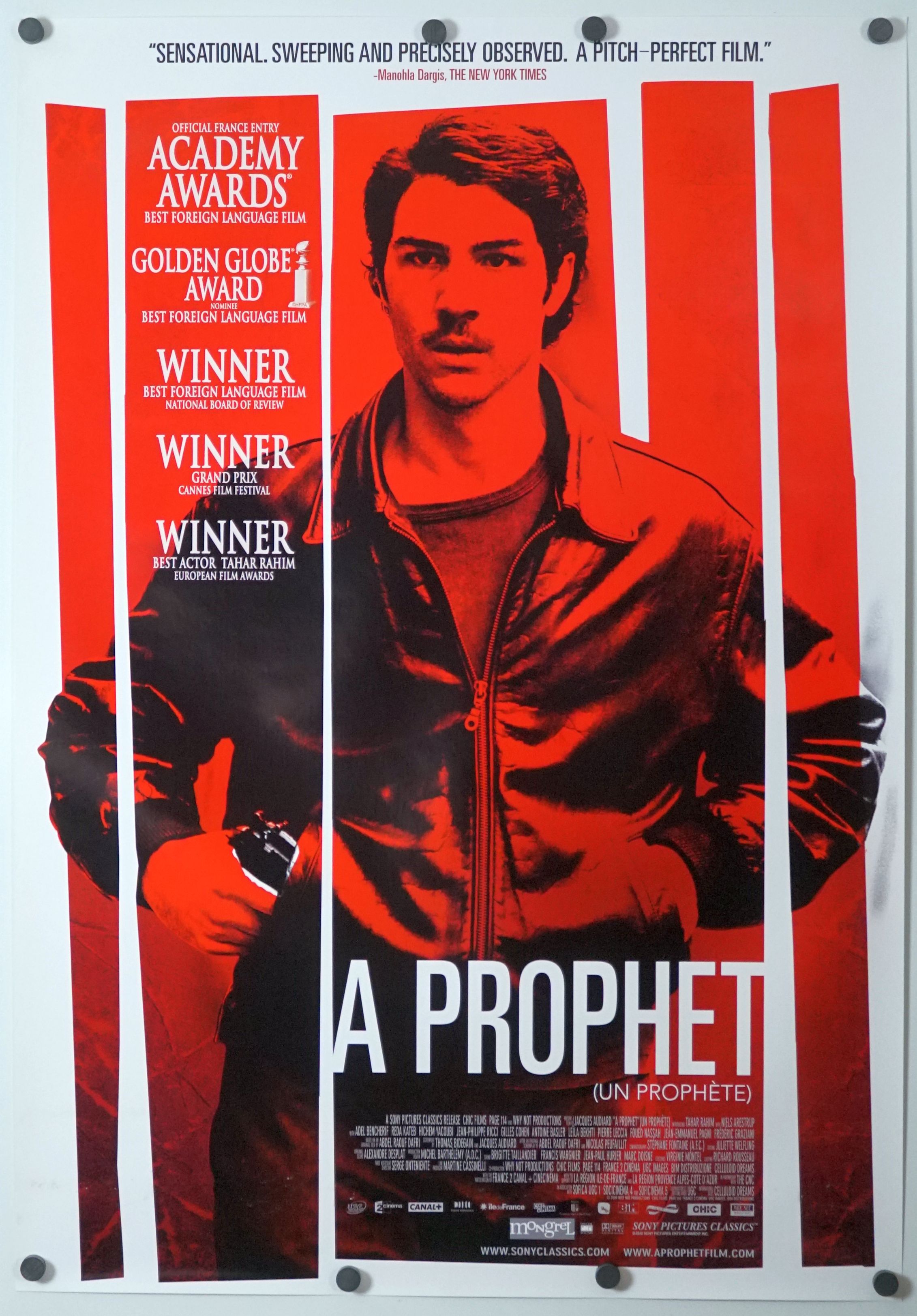A Prophet (2010) original theatrical movie poster - Final