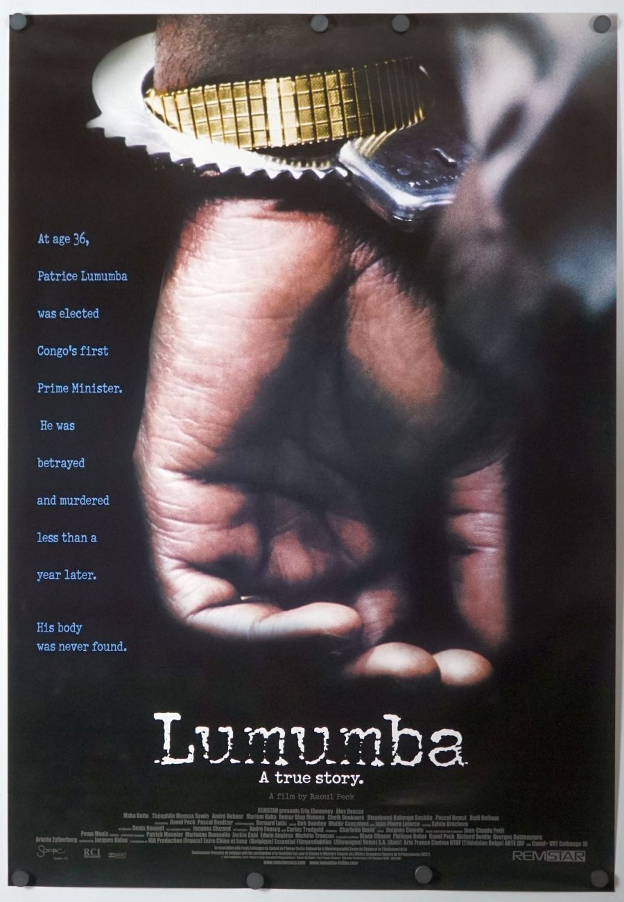 Lumumba (2000) original theatrical movie poster - Final