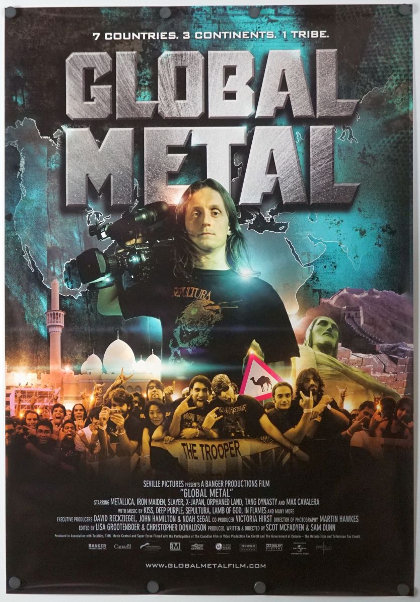 Global Metal (2008) original theatrical movie poster - Final