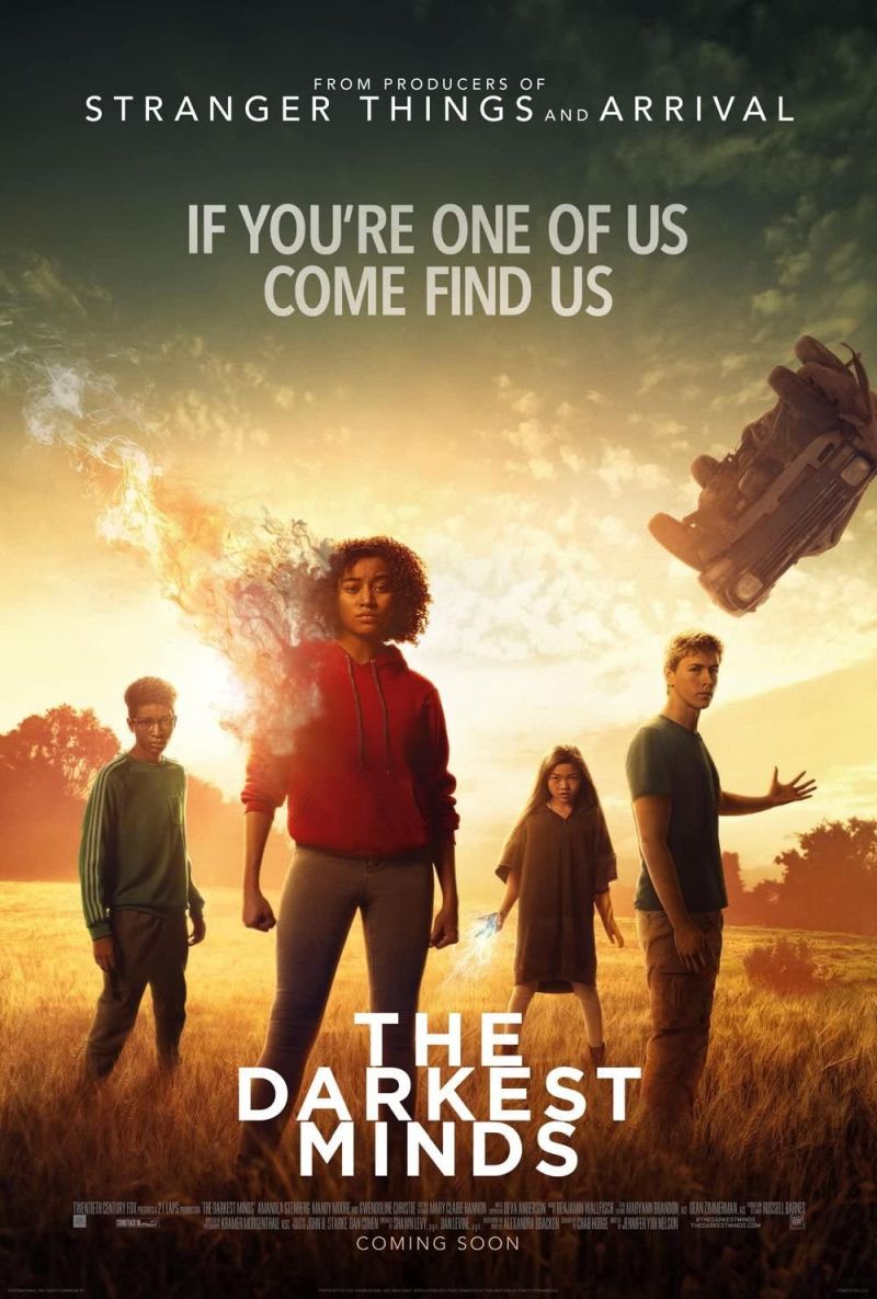 The Darkest Minds (2018) original theatrical movie poster - Final