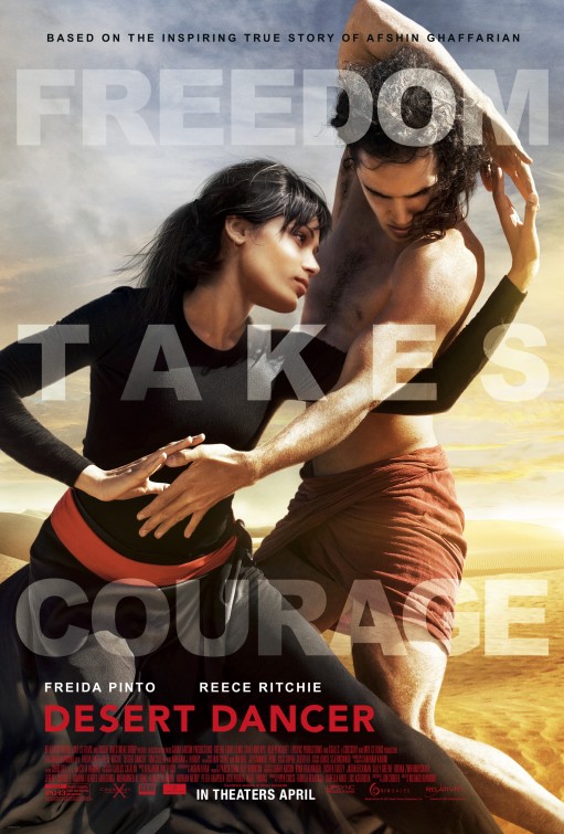 Desert Dancer (2015) original theatrical movie poster - Final