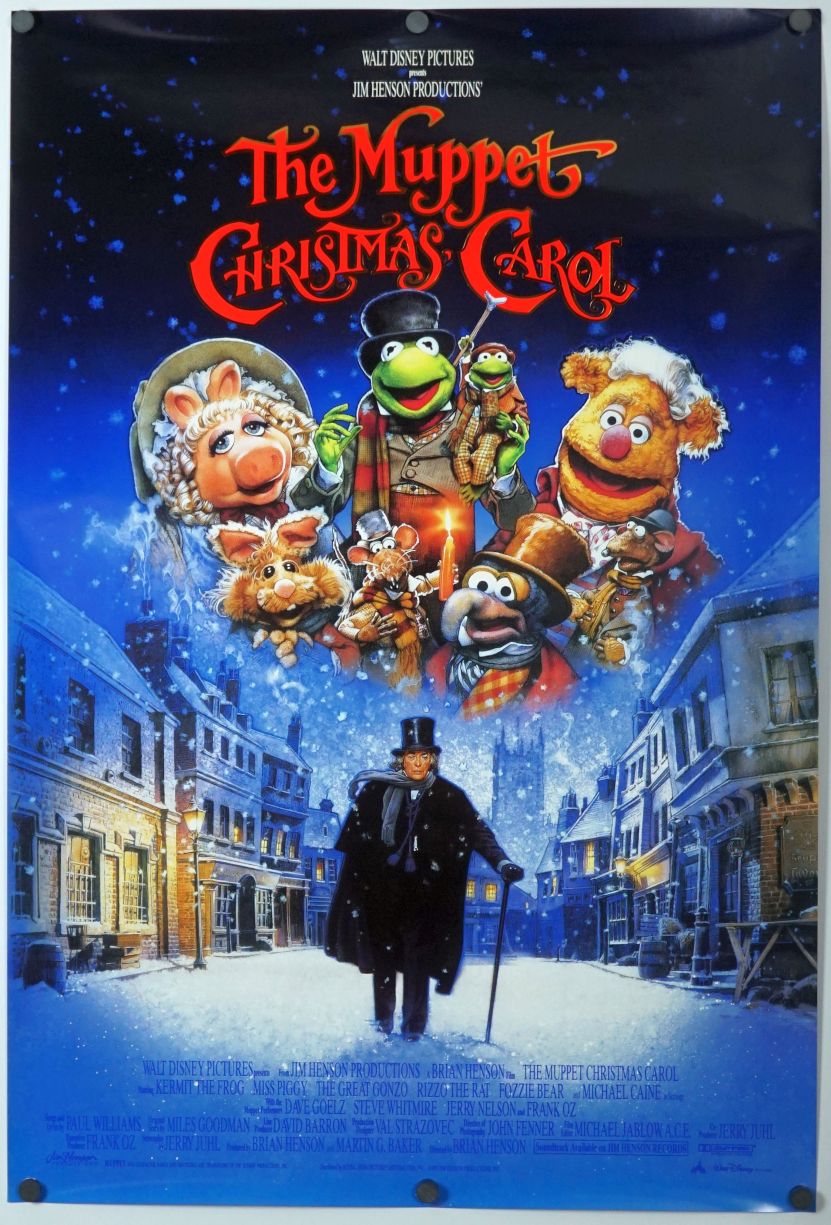 The Muppet Christmas Carol (1992) original theatrical movie poster - Final