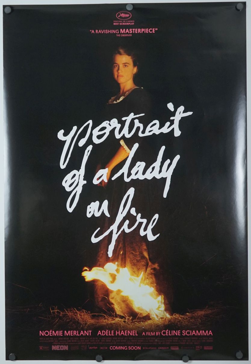 Portrait of a Lady on Fire (2019) original theatrical movie poster - Advance