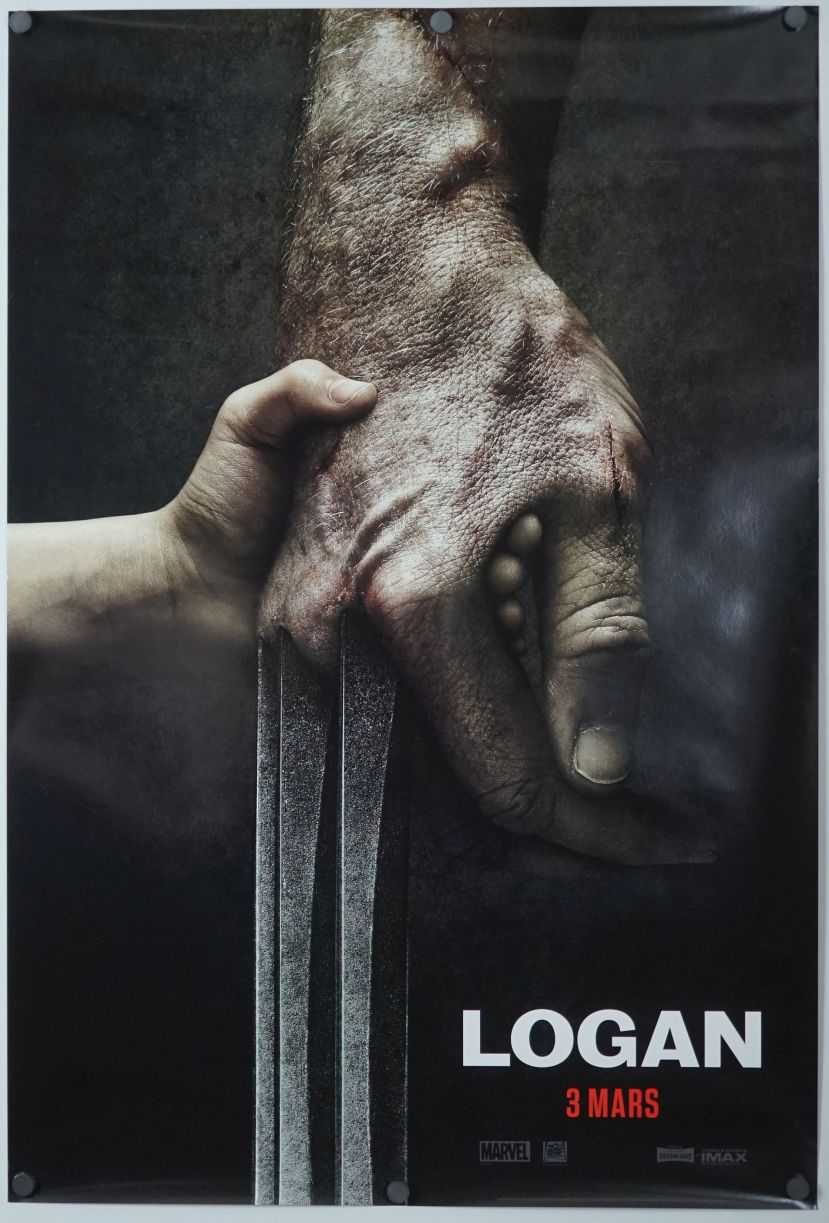 Logan (2017) original theatrical movie poster - Advance - French Language