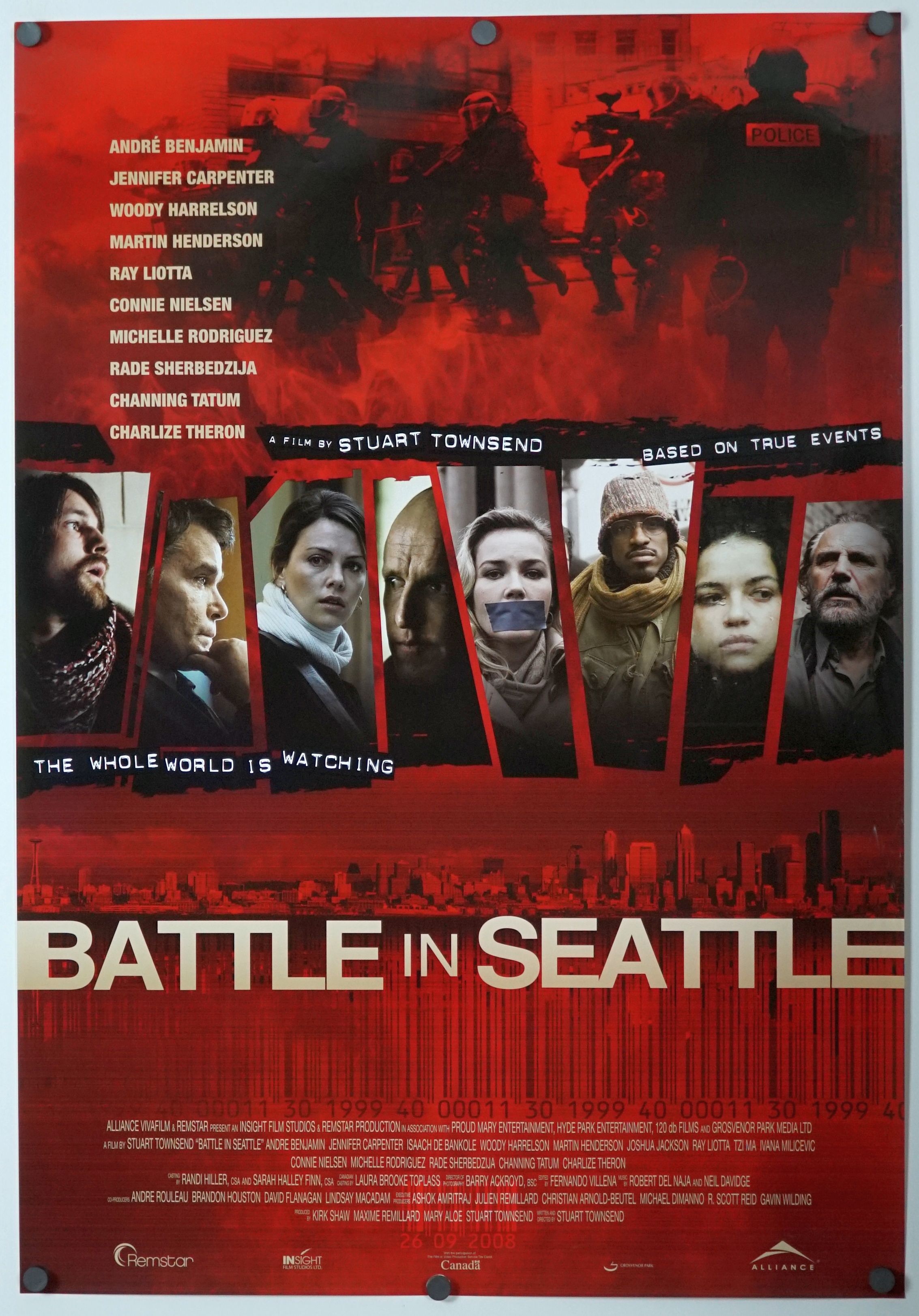Battle in Seattle (2007) original theatrical movie poster - Final