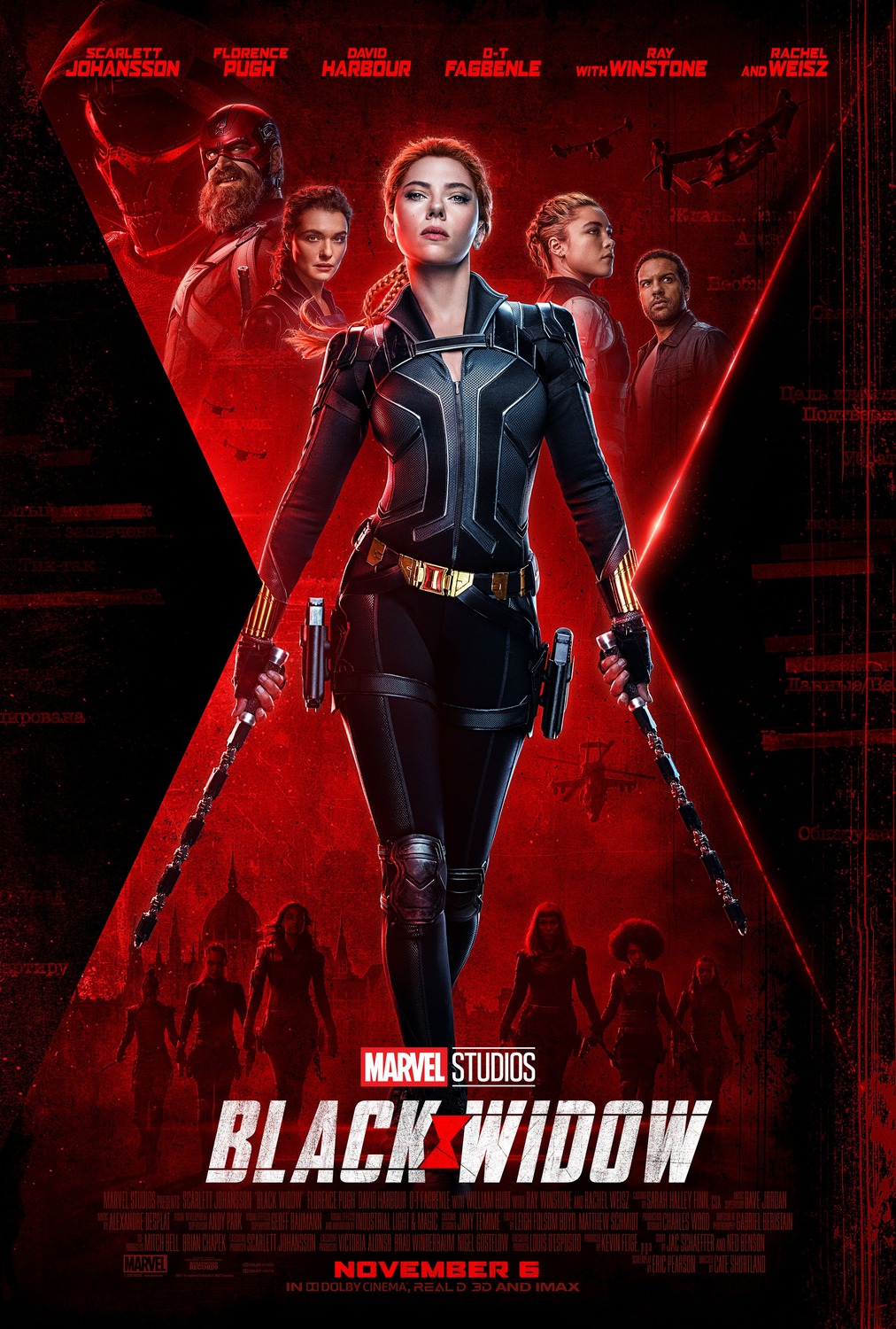 Black Widow (2021) original theatrical movie poster - Final