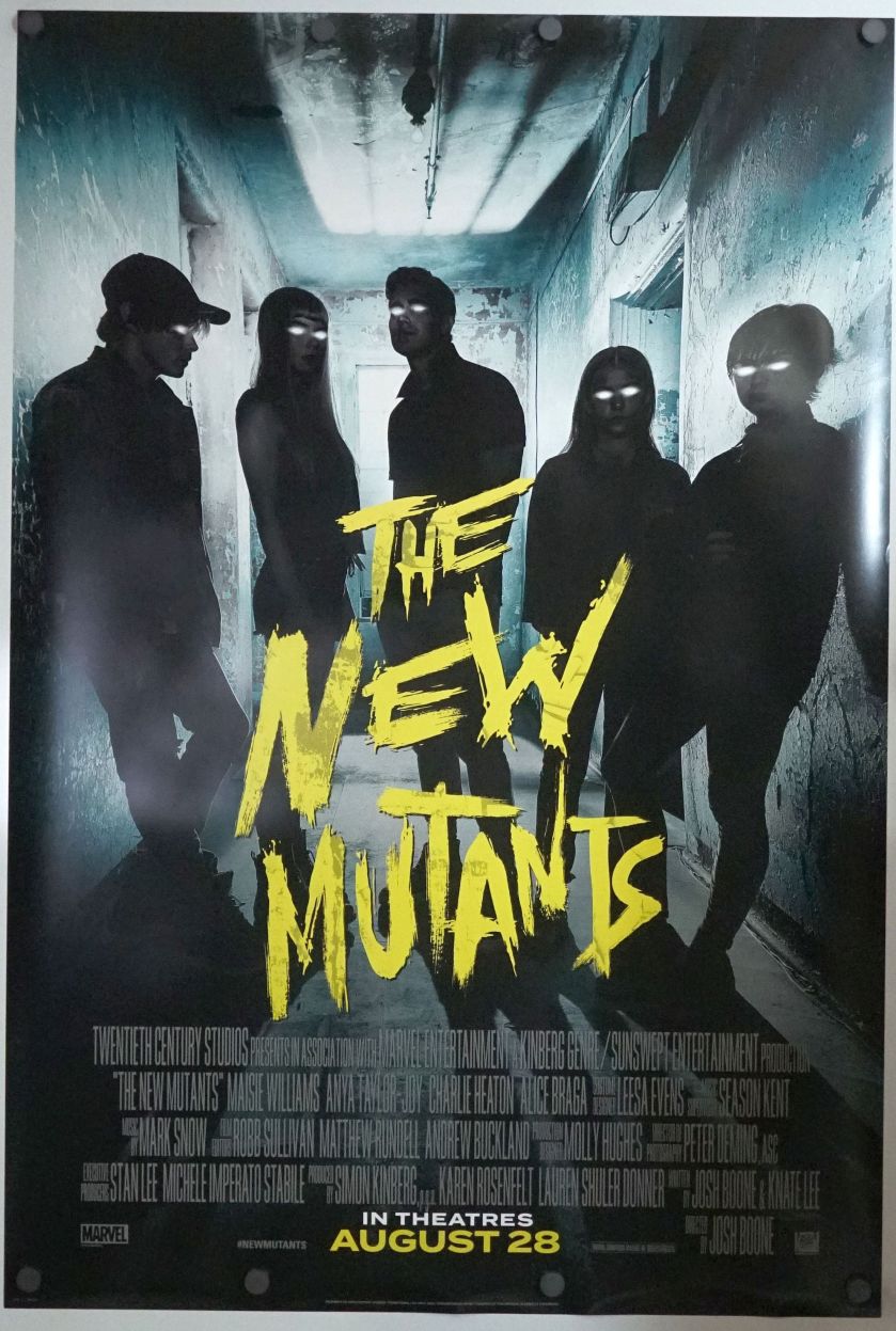The New Mutants (2020) original theatrical movie poster - Final