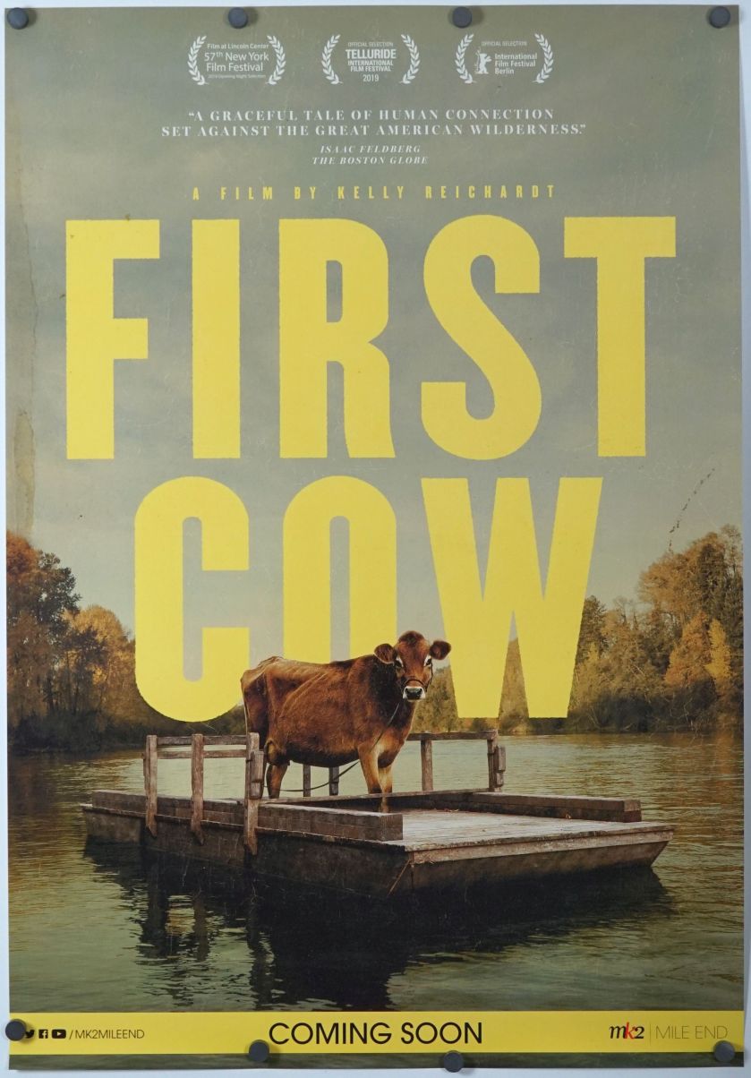 First Cow (2020) original theatrical movie poster - Final