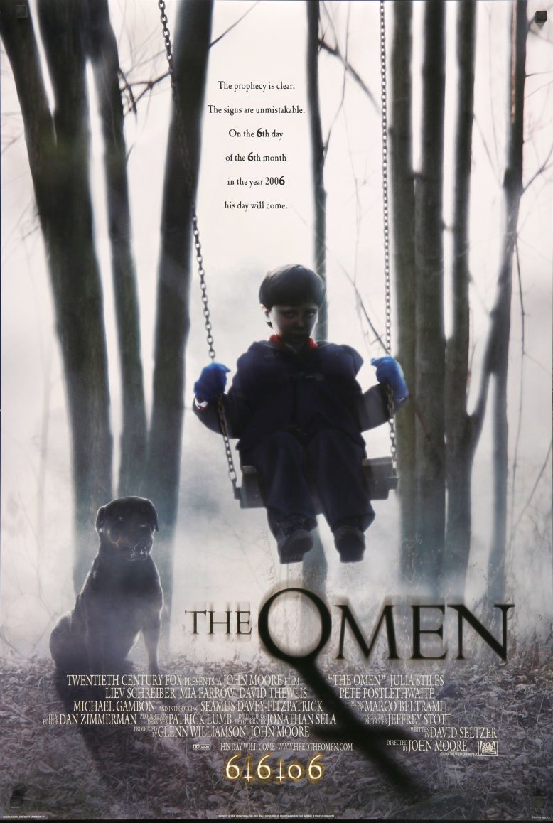 The Omen (2006) original theatrical movie poster - International Advance B